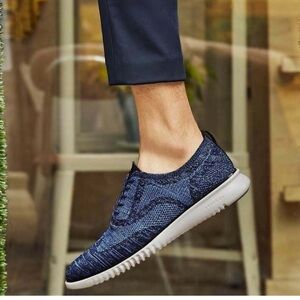 Cole Haan Men's Zerogrand Stichlight  Blue sneakers sz 8 price firm!